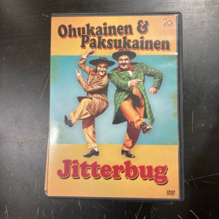 Ohukainen ja Paksukainen - Jitterbug DVD (VG/M-) -komedia-